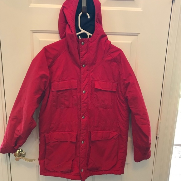 L.L. Bean Jackets & Coats Vintage Ll Bean Baxter State Parka Red